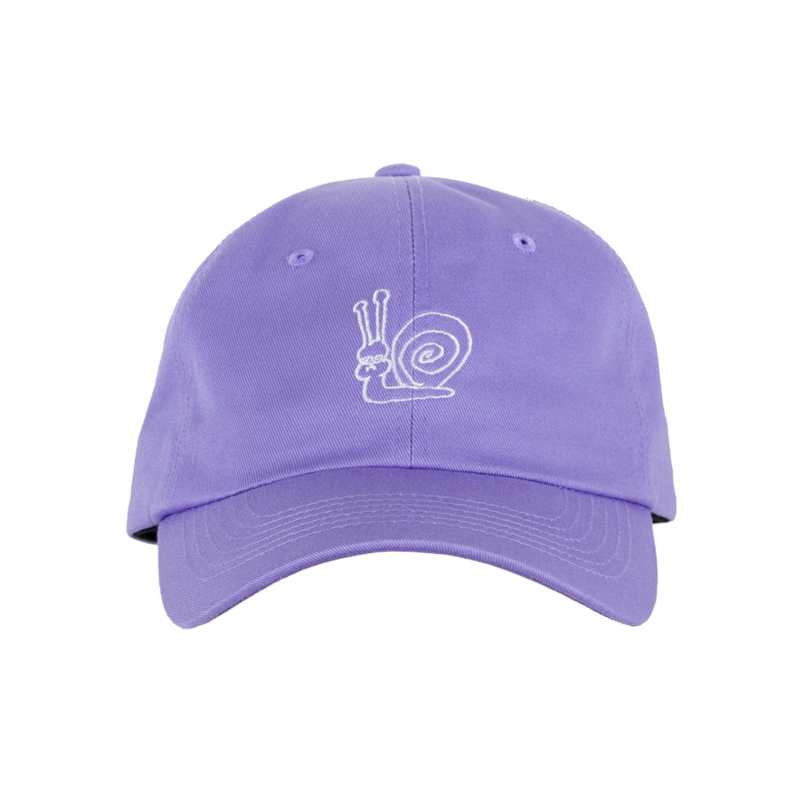 [A088] Snail cap (light purple)