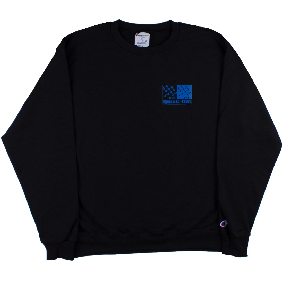 [Z002] QUICK-DIE 2022 sweatshirts (black)